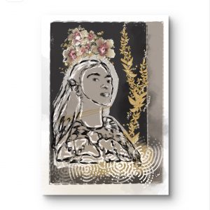 Illustration Digitale - Frida - 29.7x40cm